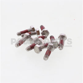 HWC12478 BOLT-HEX SL NYL M6-1.00X20 SS PLN