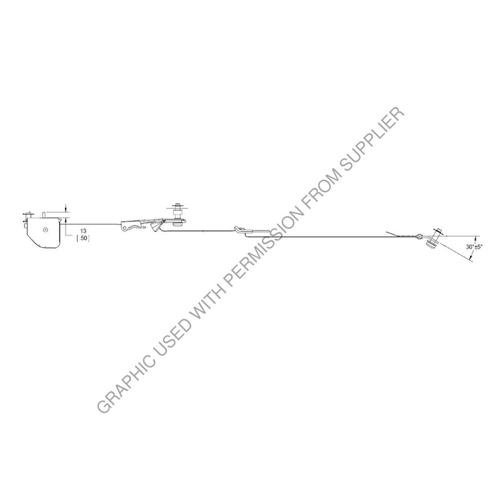 IMM F126264 SEAT BELT-LH,NS,REAR,NFPA 2016