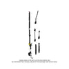 IMM F155567 SEATBELT-M2,EXT,REAR BENCH