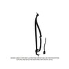 IMM F156320 SEATBELT-ISRI,AIR,CENTER REAR