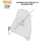 ISR 929527 280 FAN-CAB INTERIOR,BACKREST VENTILATION L3