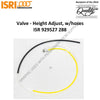 ISR 929527 288 SEAT-VALVE,HEIGHT ADJUSTMENT