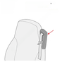 ISR 929527 701 BELT-DEF COVERS LH