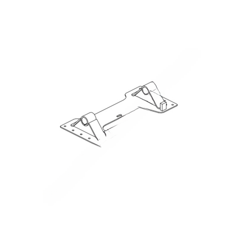 JOS DB11X PLATE MOUNT, OUTBOARD FLAT