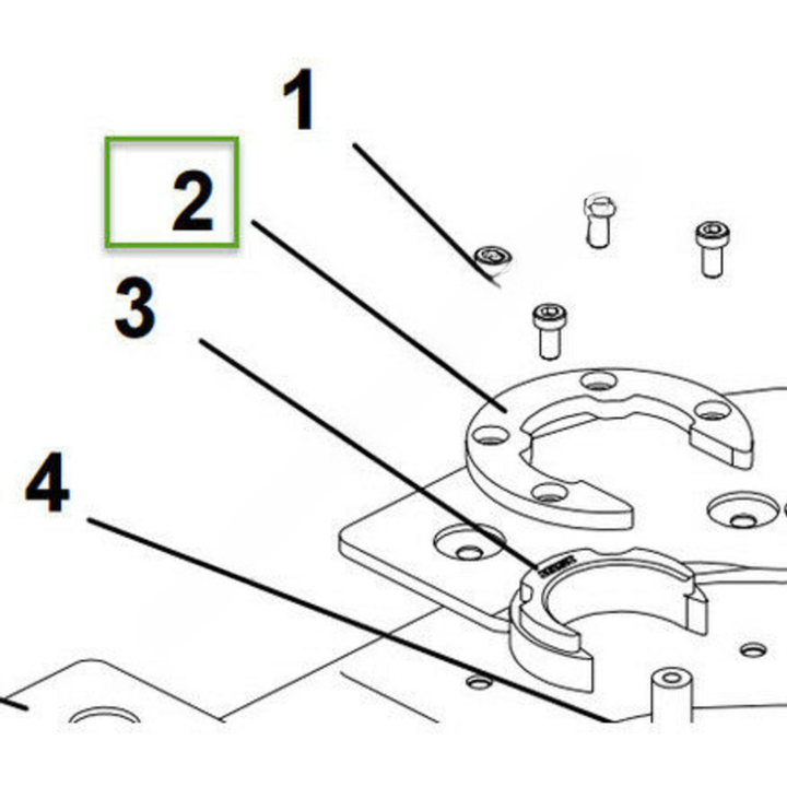 JOS SK3105 93 CUSH RING PLATE