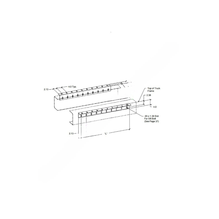JOS SK75008 36 MOUNTING ANGLE