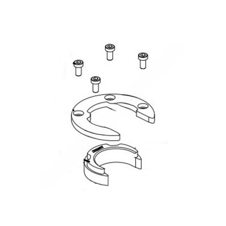 JOS SK75016 13 CUSHION RING ASSEMBLY W/BOLTS
