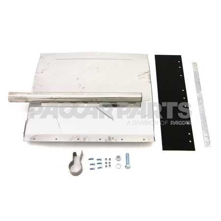 K127-716-4R Quarter Fender, Rear, Stainless Steel, RH W/Flap