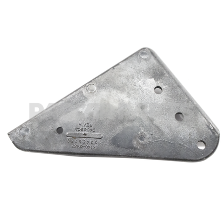 K140-2437-5 Crossmember Gusset, 3-Hole, Aluminum, LH