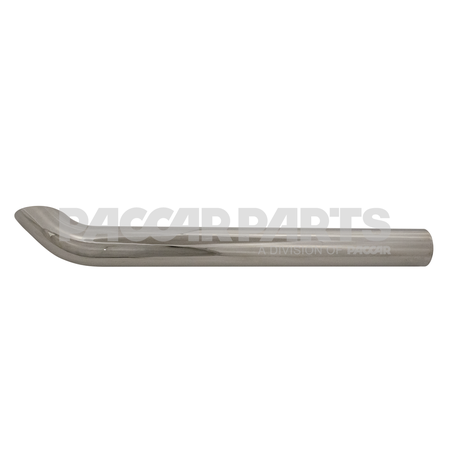 K180-1096-42CP PIPE-EXHAUST STR 5X53 STL CHRP OD/CRVD