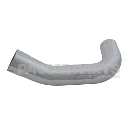 K180-14764CP Pipe - Exhaust Mbend 5 inch Steel LH Chrome OD/ID