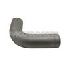 K180-18610-385 90-Degree 5in Aluminized Steel Exhaust Pipe (OD/OD)