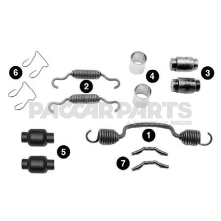 K1T8081 KIT-REPAIR BRAKE MERITOR Q 16-1/2"