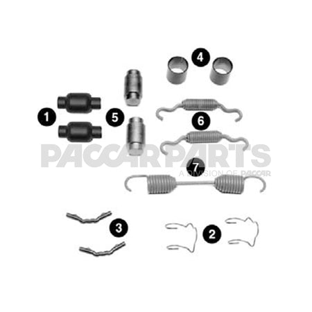 K1T8824HD KIT-REPAIR BRAKE MERITOR Q+ 15"