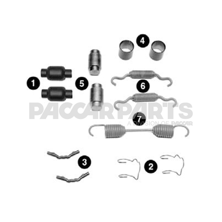 K1T8824HD KIT-REPAIR BRAKE MERITOR Q+ 15