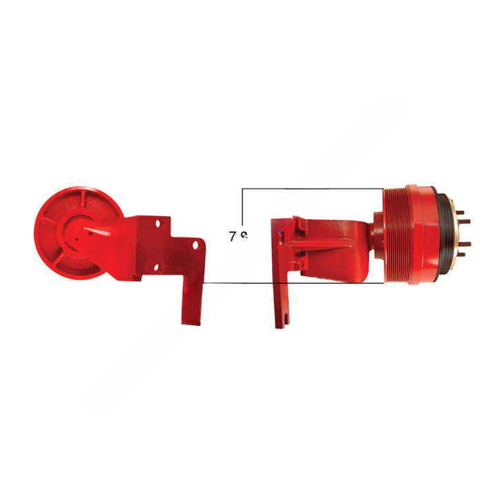 KM  N20 99205 REMANUFACTURED FAN CLUTCH DM-STYLE