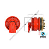 KM  N20 996562 REMAN FAN CLUTCH, DM-STYLE 2-SPEED