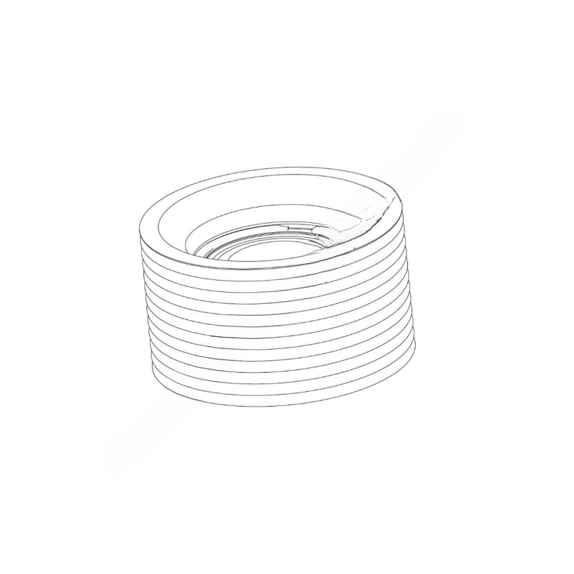 KM  TP 001 PULLEY ASSEMBLY 43MM X 76 (DIA) MM GRVD