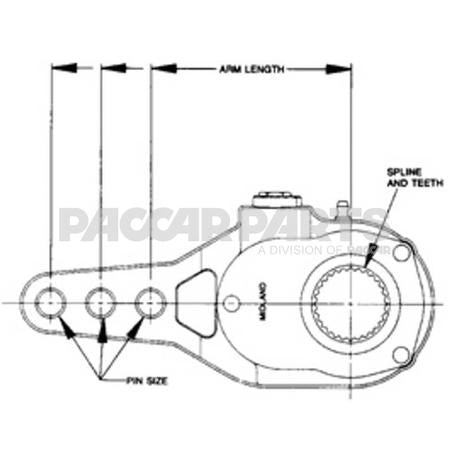 KN47001M1D AdjusterBrake