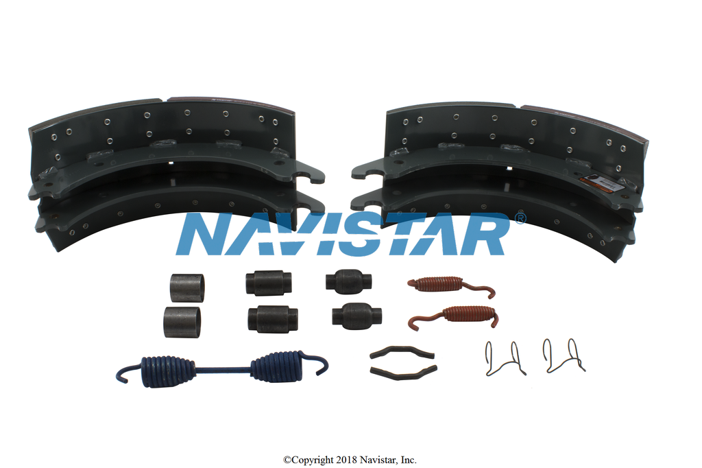 KSMA2124707QP BRAKE,KIT BRAKE SHOES W/ HARDW