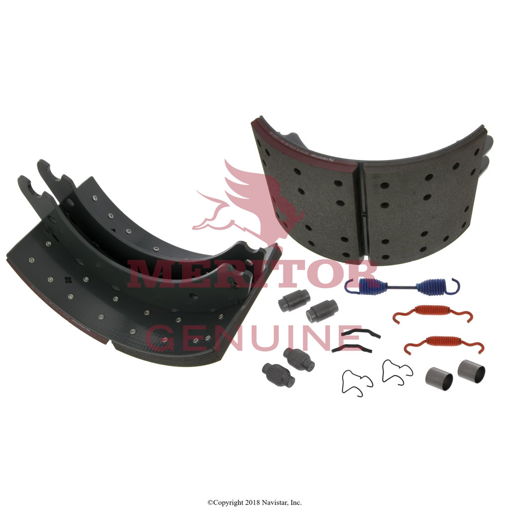 KSMA2124711QP BRAKE,KIT BRAKE SHOES W/ HARDW