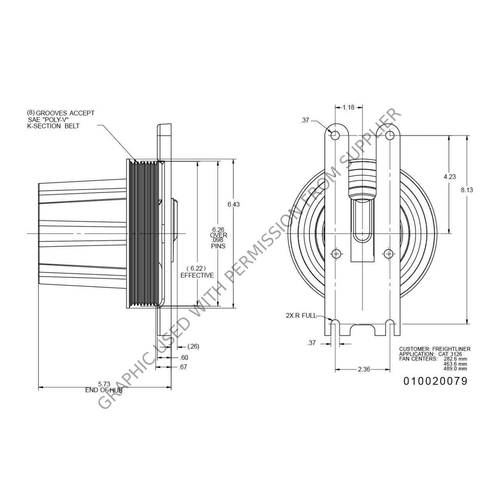 KYS 010020079 FAN HUB