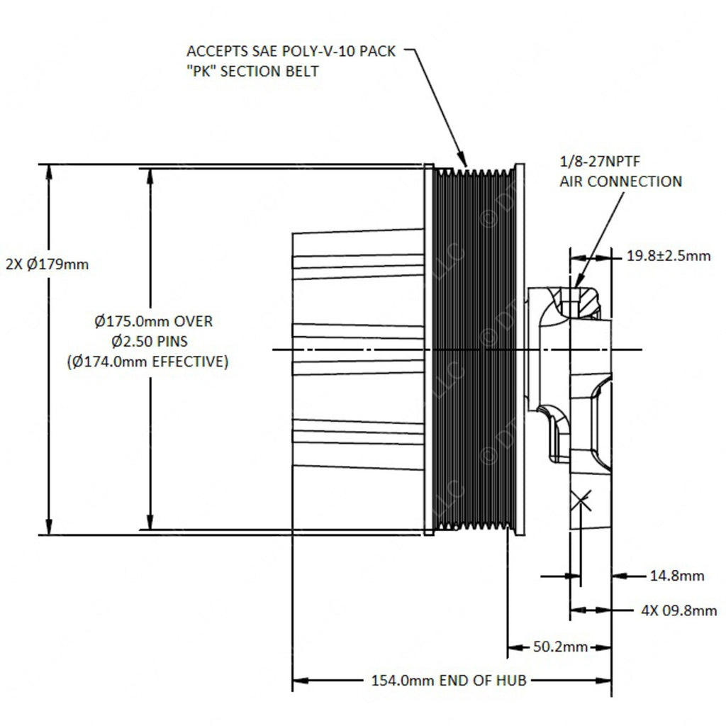 KYS 010026418 HUB-FAN,K30