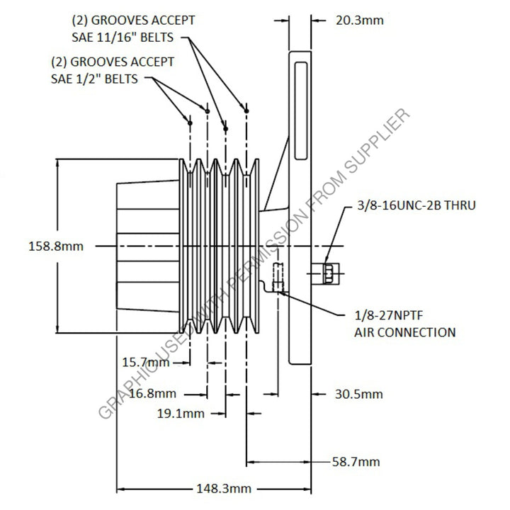KYS 1077 07767 02 FAN HUB ASSY