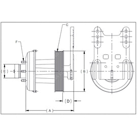 KYS 1077 09059 02 FAN HUB ASSY