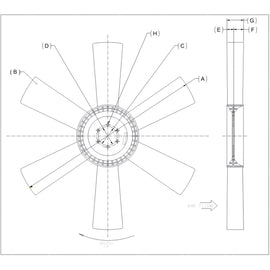 KYS 4735 38825 09 FAN