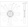 KYS 4735 41134 41 FAN 32X8 200 PILOT