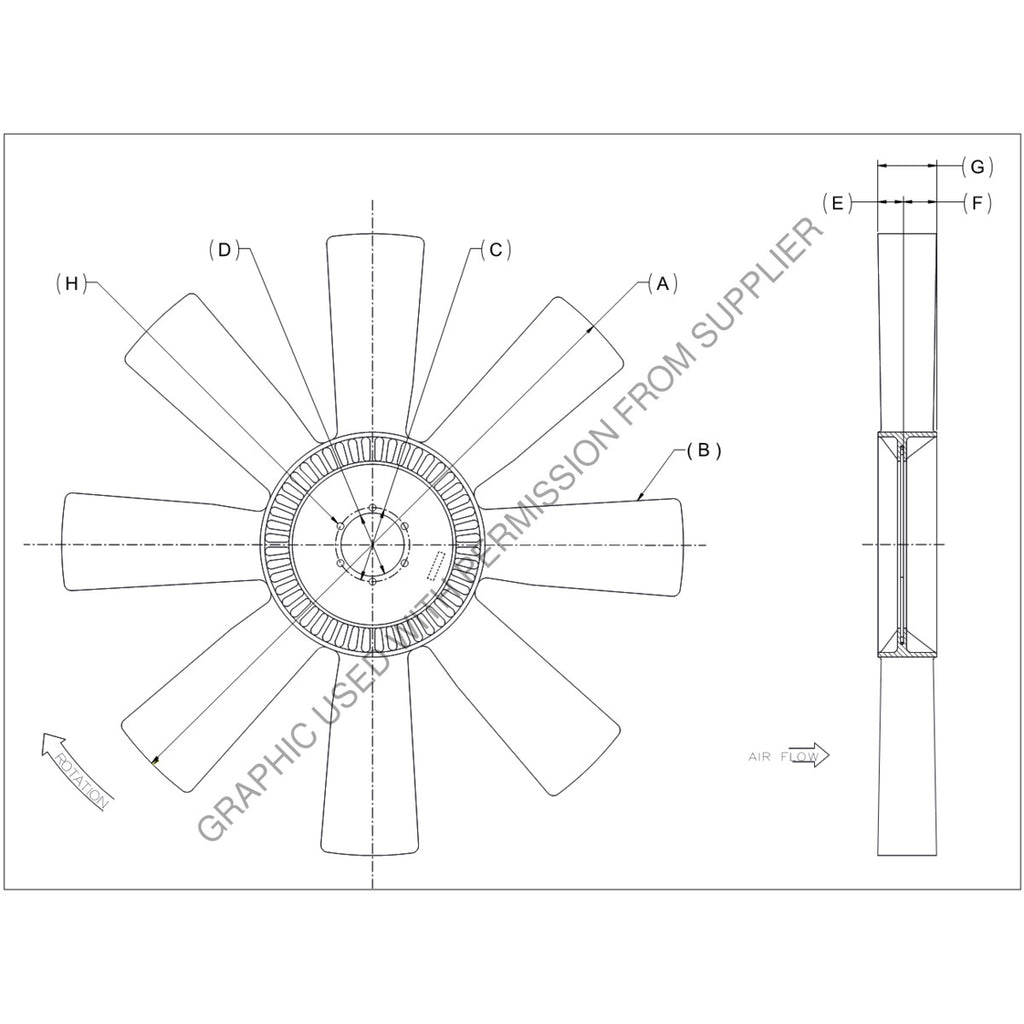 KYS 4735 41135 08 KYSAIR FAN