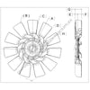 KYS 4735 44510 06 FAN - XD11, HIGH PERFORMANCE