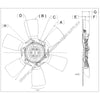 KYS 4735 44830 01 FAN-32X6,3.50PW,2.56PLT,ND