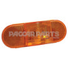 LB011901 TurnMarker Mid Side Oblong 6 Amber