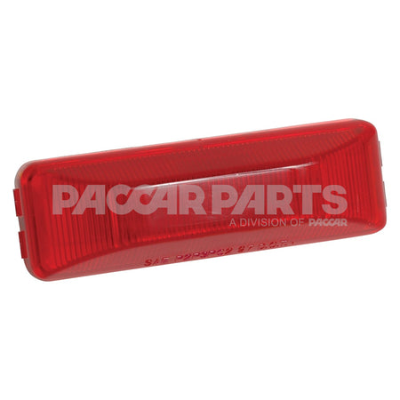 LB046402 Lamp  Marker Rect 4 Inch Red