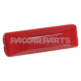 LB046402 Lamp  Marker Rect 4 Inch Red