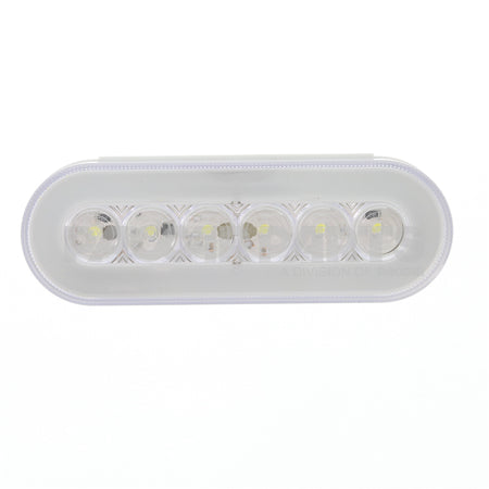 LL014303 LIGHT- LED GLO BACKUP CLEAR 6"