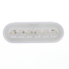 LL014303 LIGHT- LED GLO BACKUP CLEAR 6"