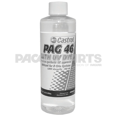 LM11750 OIL, 8 OZ PAG 46 W/LEAK DYE