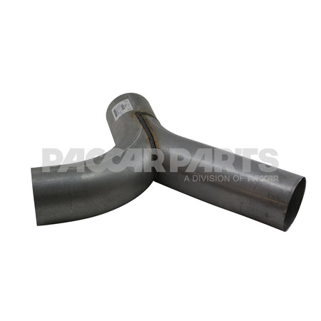 M66-1221 Exhaust Pipe - Y 5 inch OD - Steel - w/ Cutaway