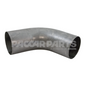 M66-1259 PIPE-EXHAUST 65DEG 5" STL ALMZ OD/OD