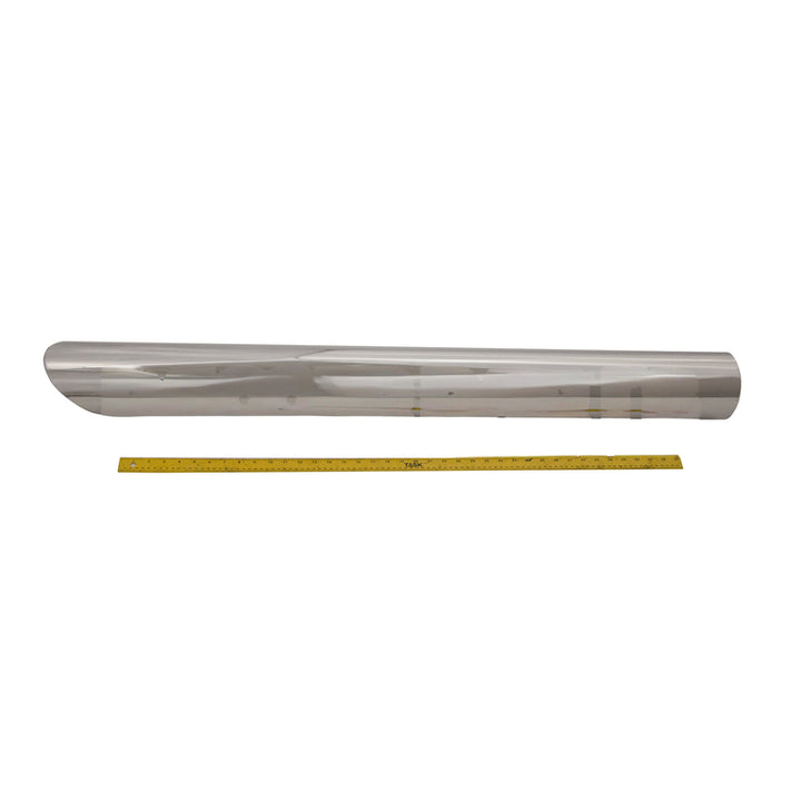 M66-6829-1480 PIPE-STAND 5" POL NICR 48" CLEAR COAT