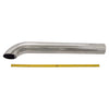 M66-6829-2450 PIPE-STAND 5" POL NICR 45" CLEAR COAT