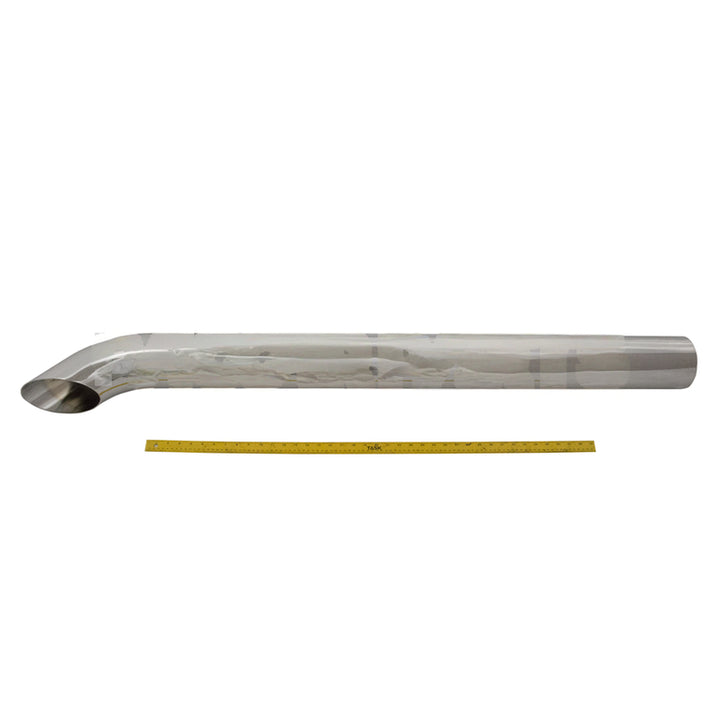M66-6829-3600 PIPE-STAND 5" POL NICR 60" CLEAR COAT