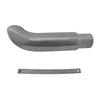 M66-6831-2240 PIPE-STAND 4"X5" POL NICR 24" CLEAR COAT