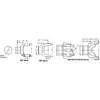 MBA 6813502744 YOKE-1710 W/O PARK BRAKE