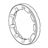 MBA 6813530325 THREADED RING