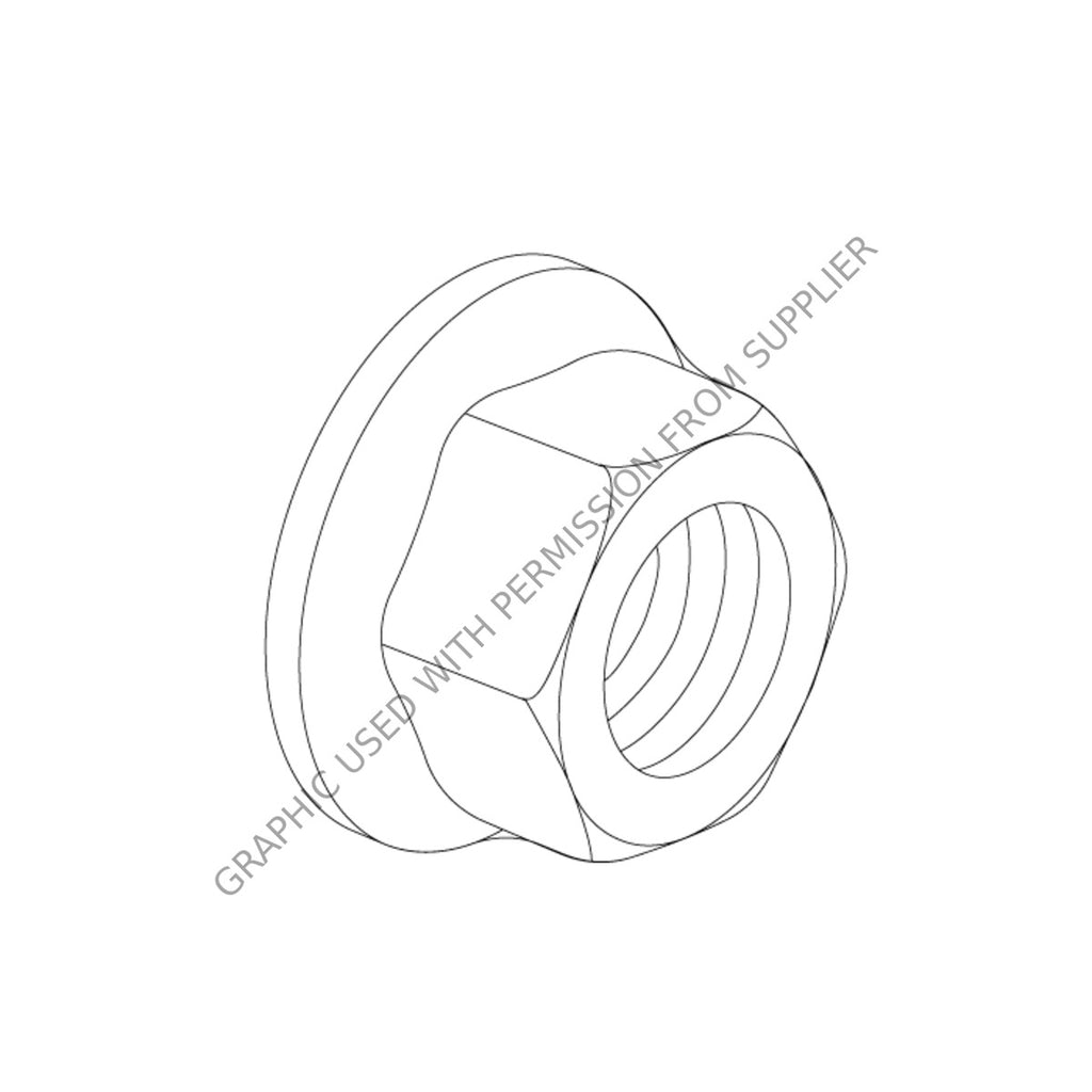 MBF MT420212 NUT,WHEEL,OTR RH