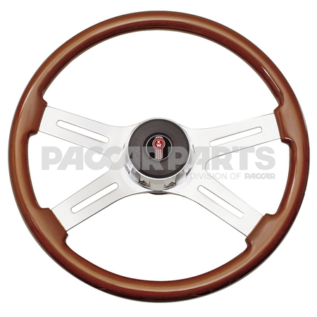 MC1379 WHEEL-STEERING 18" FOUR SPOKE WOOD